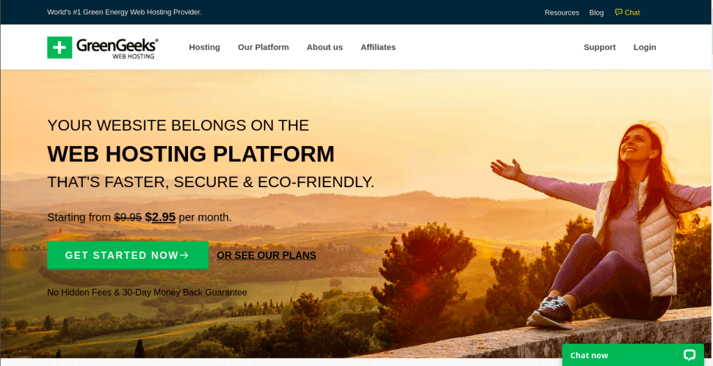 green web hosting